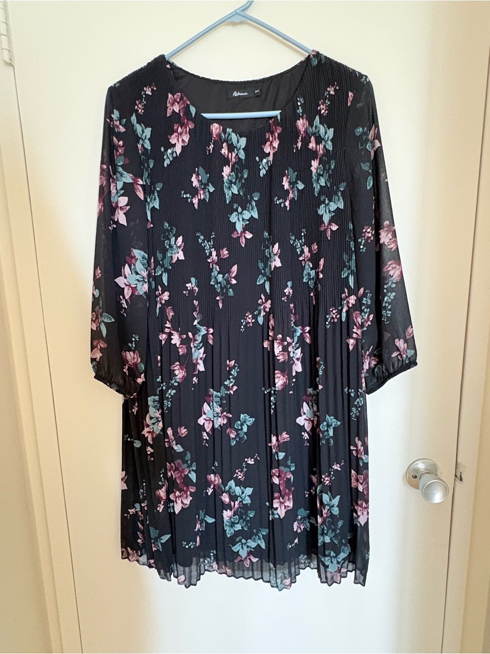 Floral Pleated Dress